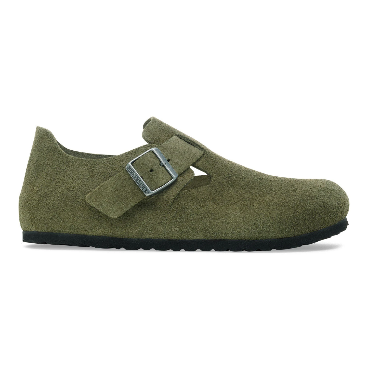 Birkenstock London Suede Leather Thyme 3 Birkenstock London Suede Leather Thyme - Image 3