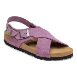 Birkenstock Tulum Nubuck-Suede Leather Mauve
