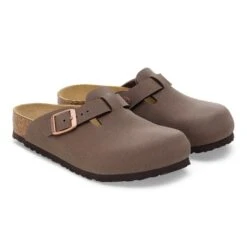 Birkenstock Boston Kids Birkibuc Mocca -Birkenstock Sale Store 1030809 pair