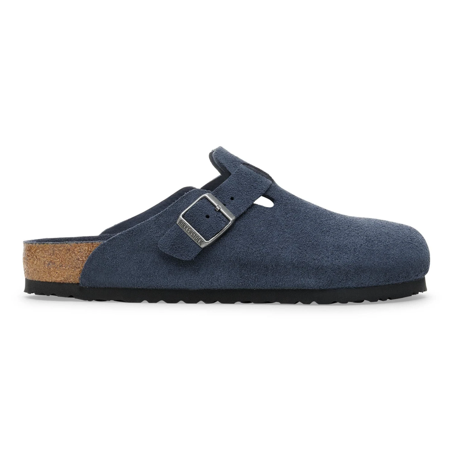 Birkenstock Boston Soft Footbed Suede Leather New Navy Tonal 3 Birkenstock Boston Soft Footbed Suede Leather New Navy Tonal - Image 3