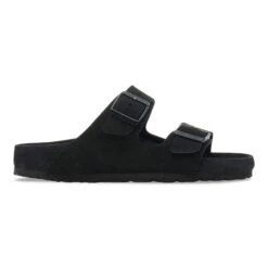 Birkenstock Arizona Suede Leather Black -Birkenstock Sale Store 1030843 side