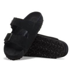Birkenstock Arizona Suede Leather Black -Birkenstock Sale Store 1030843 sole