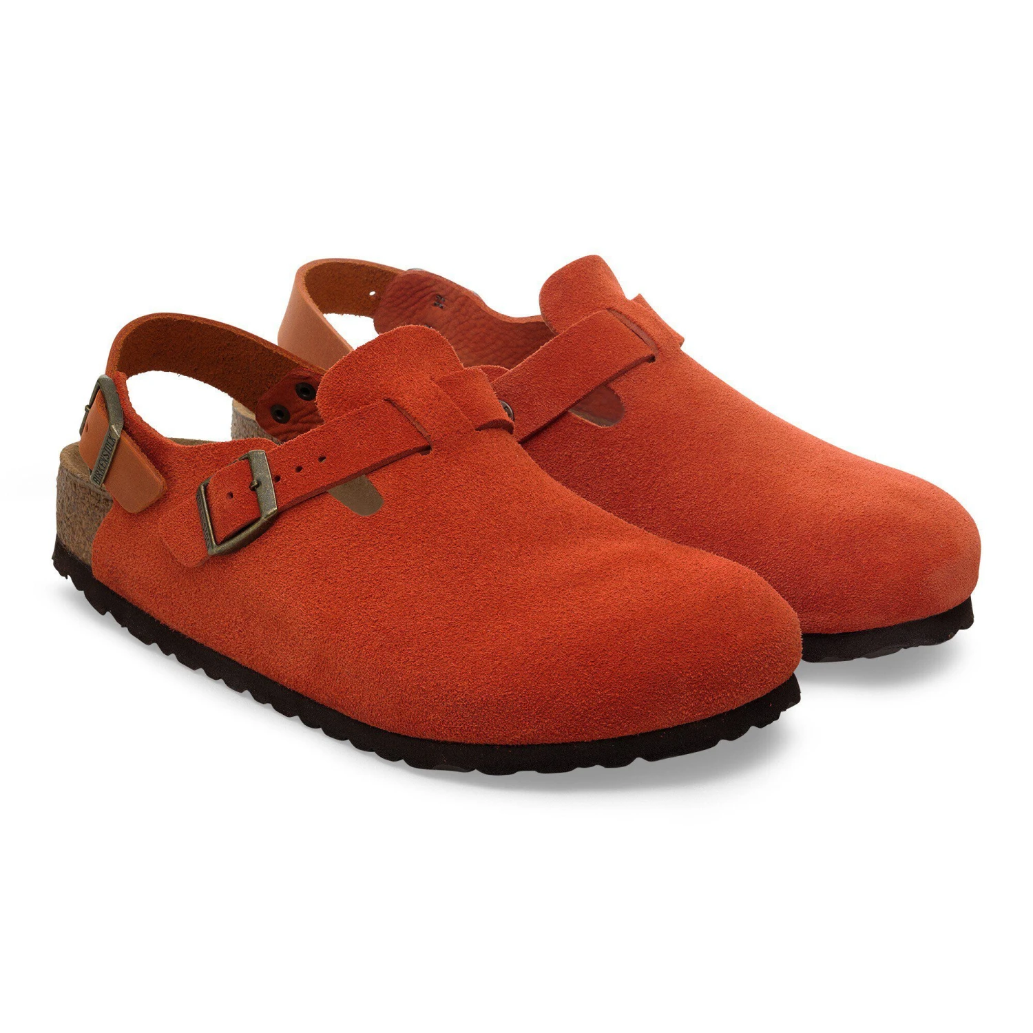 Birkenstock Tokio Suede Leather Rust Brown 5 Birkenstock Tokio Suede Leather Rust Brown - Image 5