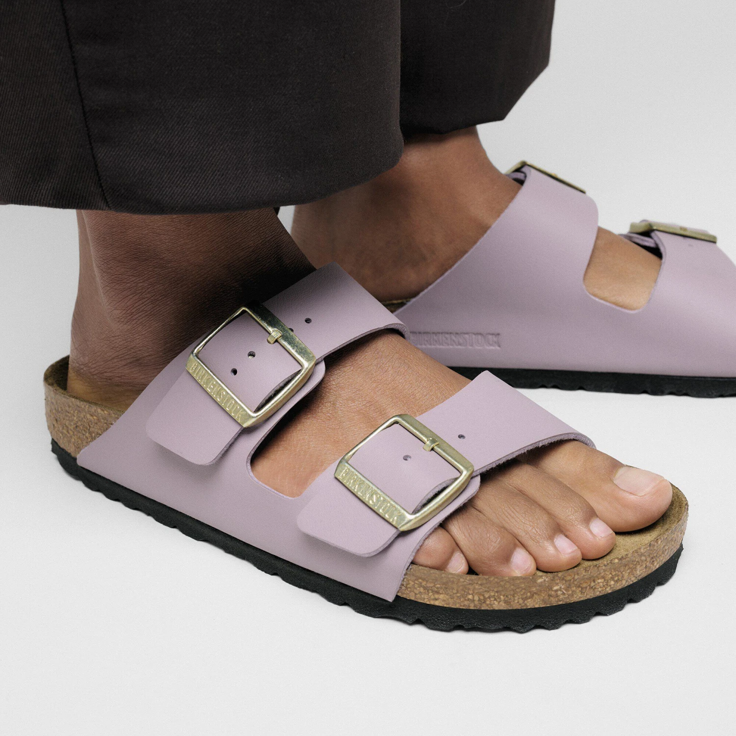 Birkenstock Arizona Birko-Flor Faded Purple 7 Birkenstock Arizona Birko-Flor Faded Purple - Image 7