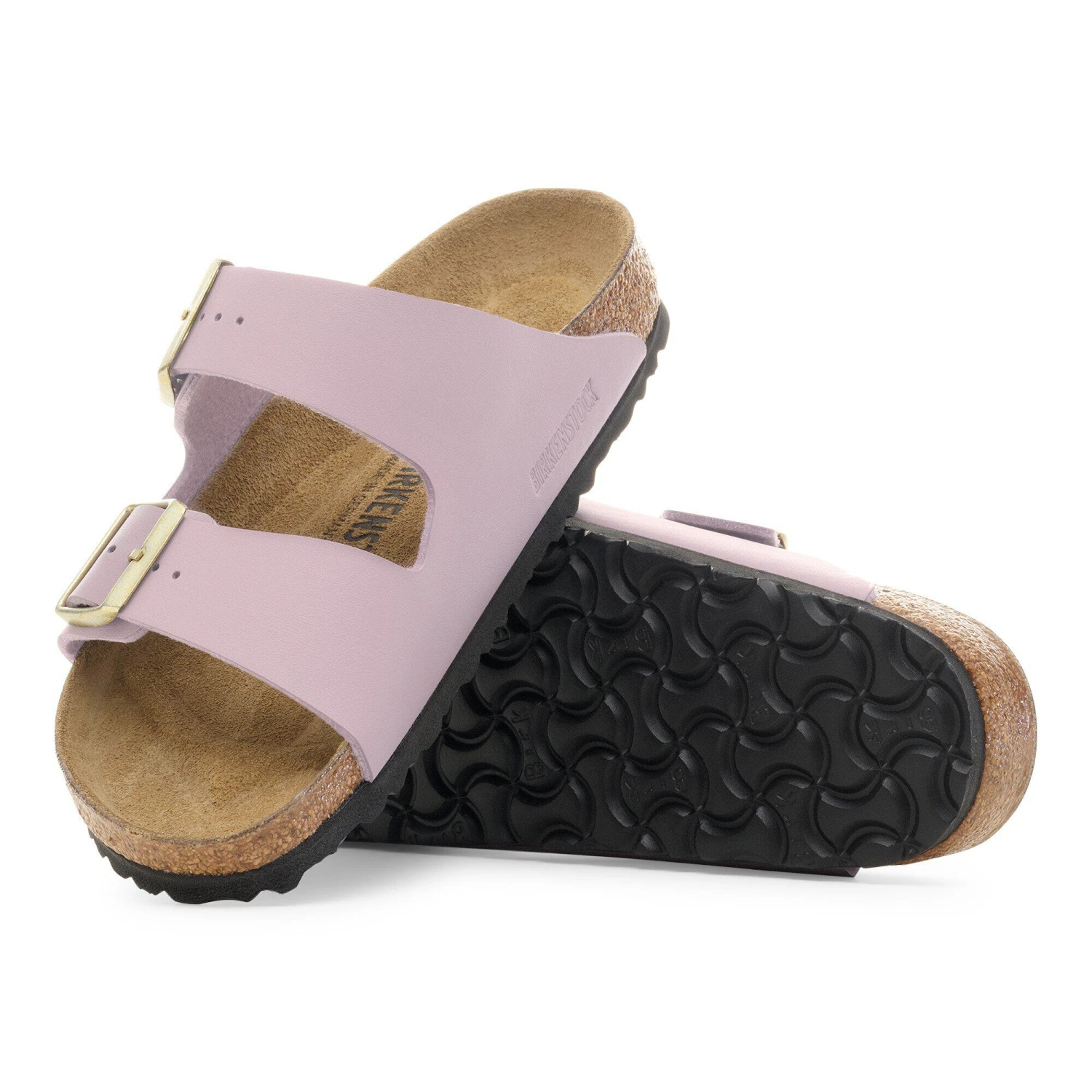 Birkenstock Arizona Birko-Flor Faded Purple 4 Birkenstock Arizona Birko-Flor Faded Purple - Image 4