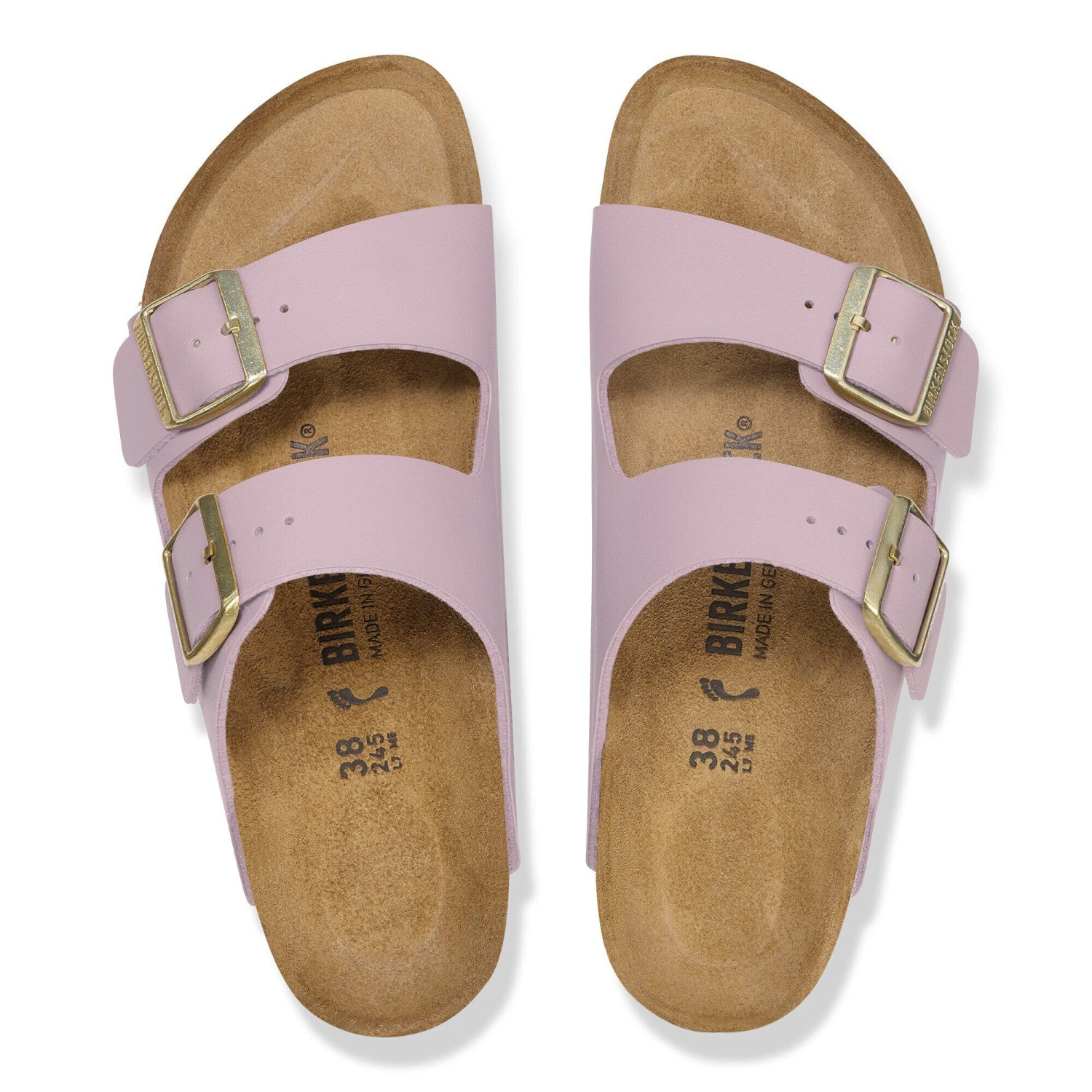 Birkenstock Arizona Birko-Flor Faded Purple 2 Birkenstock Arizona Birko-Flor Faded Purple - Image 2