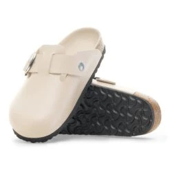 Birkenstock Boston Big Buckle Leather Oyster Dressy Leather -Birkenstock Sale Store 1030900 sole
