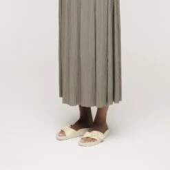 Birkenstock Madrid Big Buckle Pearl Natural Leather Patent High Shine Ecru -Birkenstock Sale Store 1030923 f look f