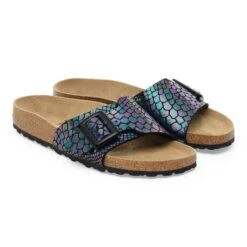 Birkenstock Catalina Luxe Buckle Synthetics Shiny Snake Black 9 Birkenstock Catalina Luxe Buckle Synthetics Shiny Snake Black -Birkenstock Sale Store 1030930 pair