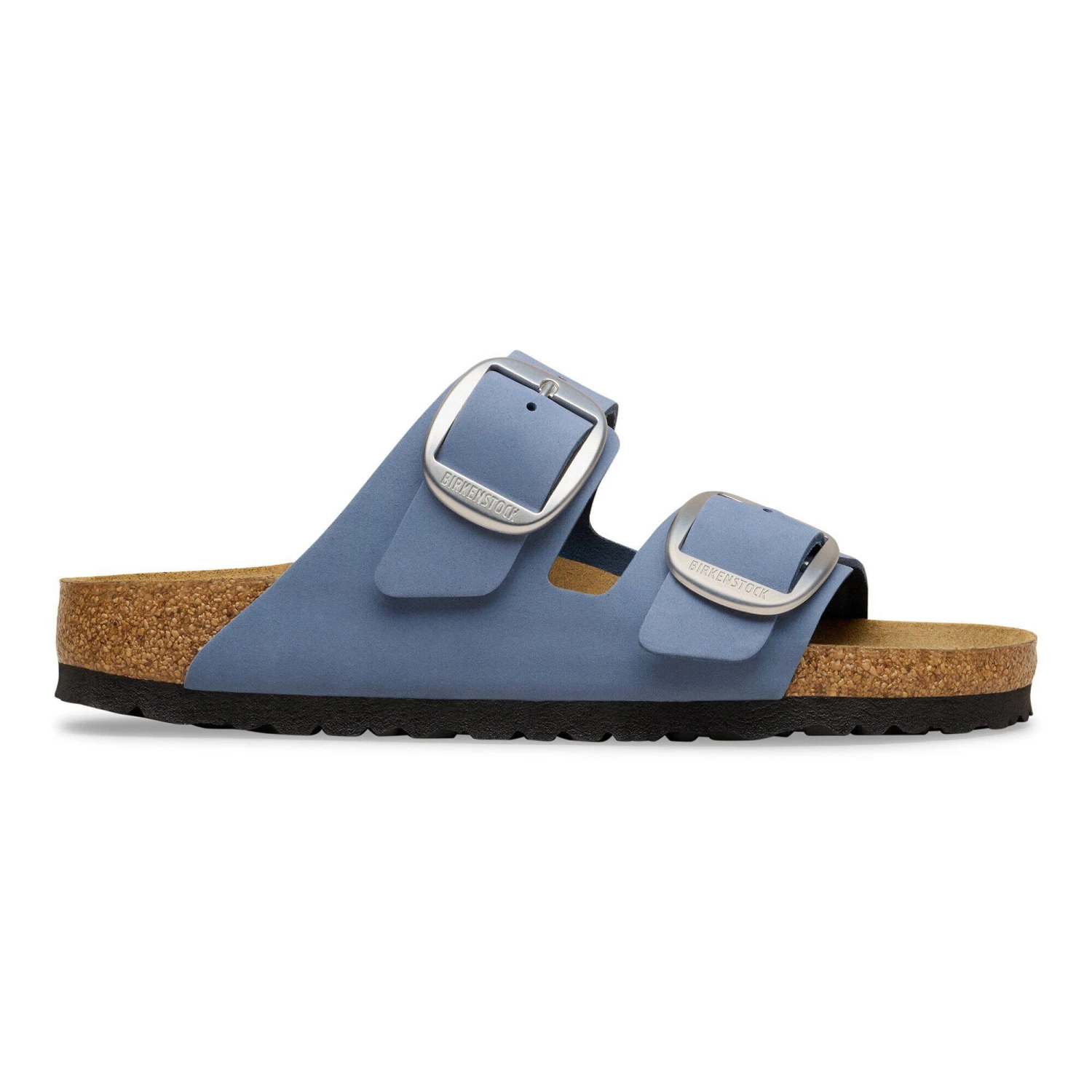 Birkenstock Arizona Big Buckle Nubuck Leather Stone Blue 3 Birkenstock Arizona Big Buckle Nubuck Leather Stone Blue - Image 3