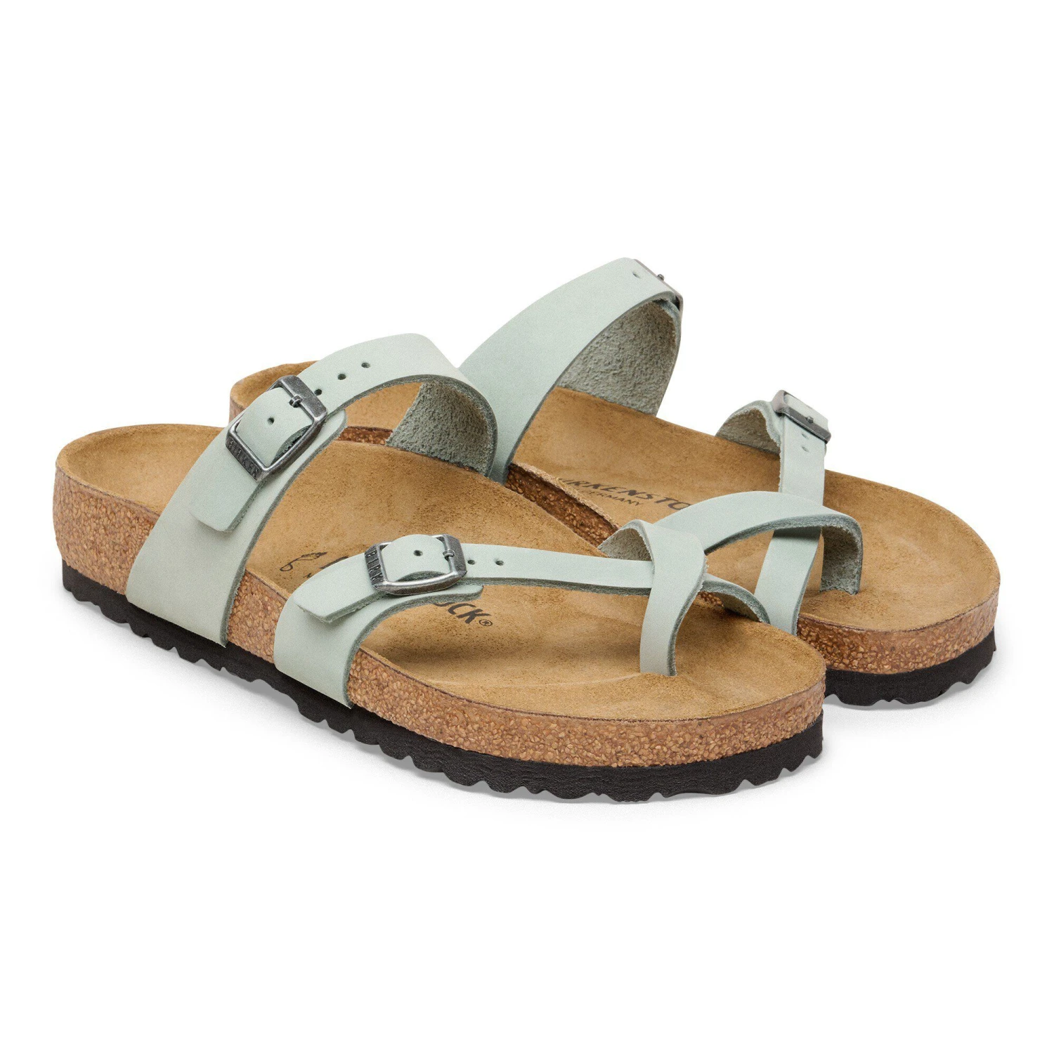 Birkenstock Mayari Nubuck Leather Pure Sage 5 Birkenstock Mayari Nubuck Leather Pure Sage - Image 5