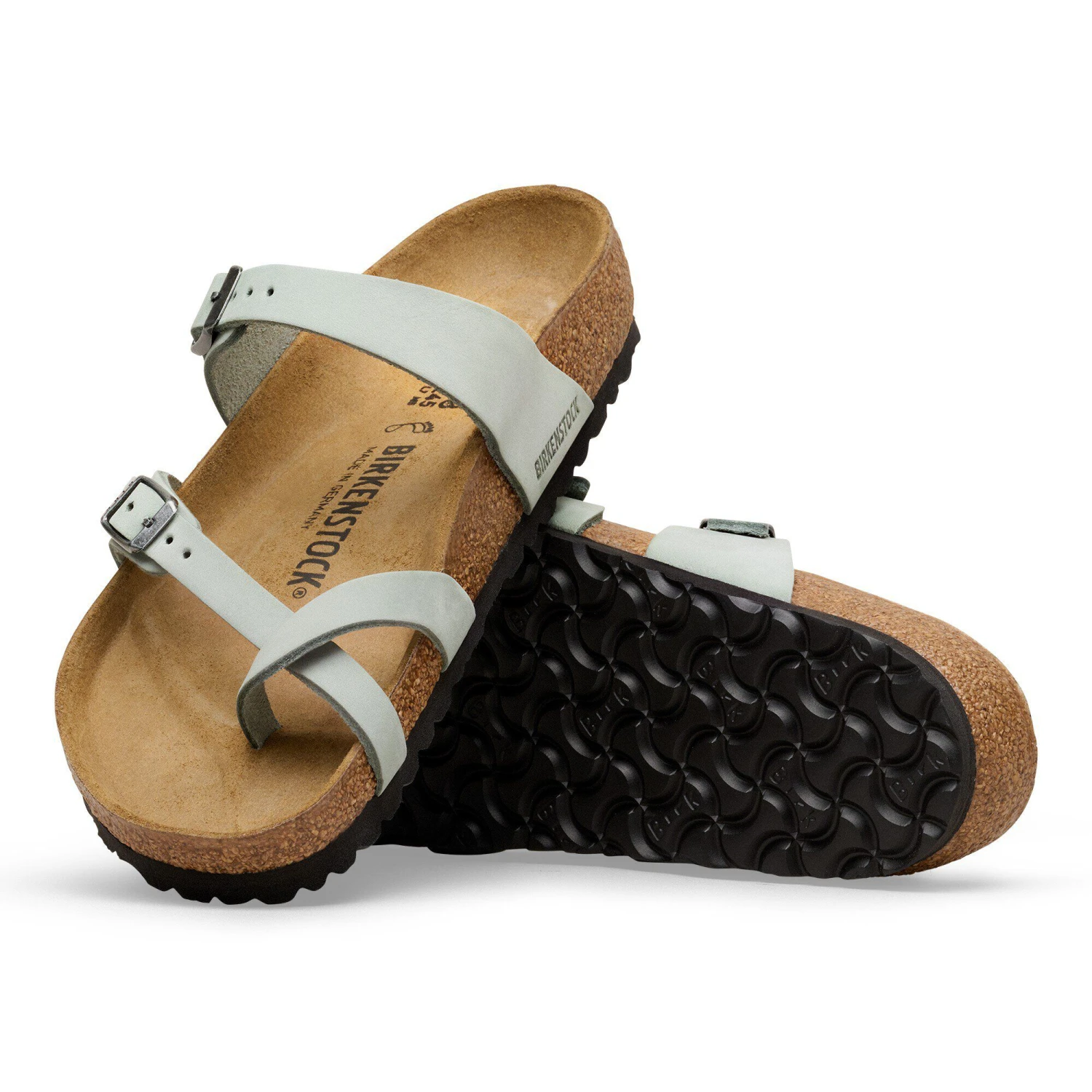 Birkenstock Mayari Nubuck Leather Pure Sage 4 Birkenstock Mayari Nubuck Leather Pure Sage - Image 4