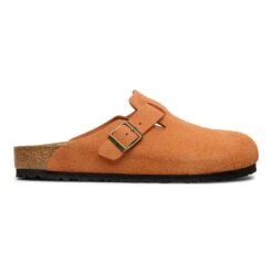 Birkenstock Boston Suede Leather Dark Rust -Birkenstock Sale Store 1031172 side