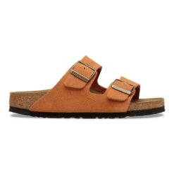 Birkenstock Arizona Suede Leather Dark Rust -Birkenstock Sale Store 1031174 side