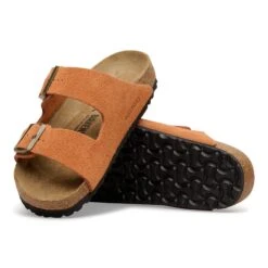 Birkenstock Arizona Suede Leather Dark Rust -Birkenstock Sale Store 1031174 sole