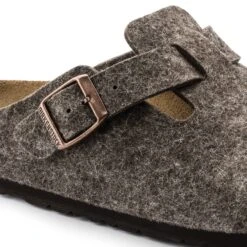 Birkenstock Boston Wool Felt Cacao -Birkenstock Sale Store 160583 detail 1