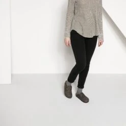 Birkenstock Boston Wool Felt Cacao -Birkenstock Sale Store 160583 f look f