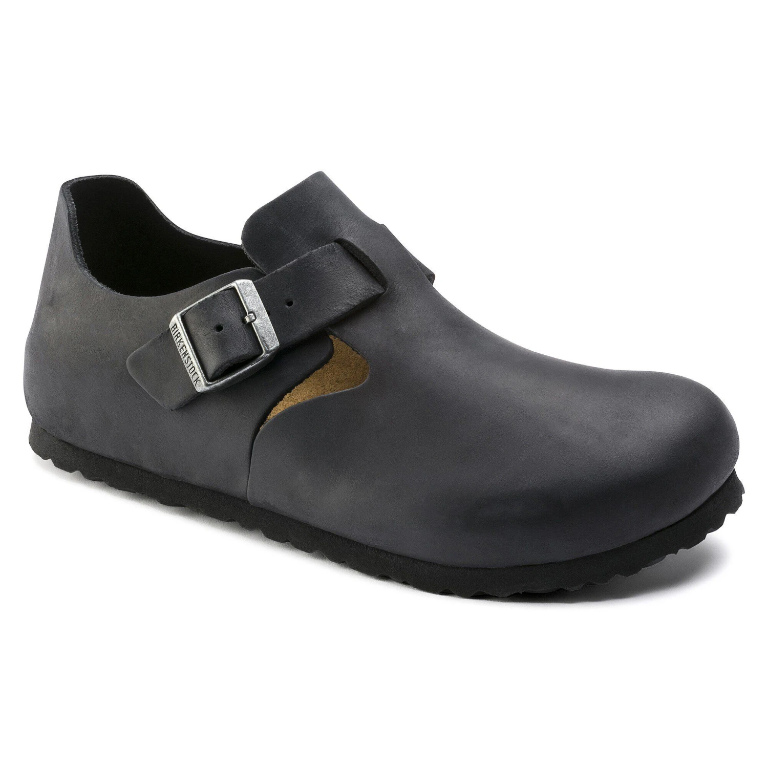 Birkenstock London Oiled Leather Black 1 Birkenstock London Oiled Leather Black