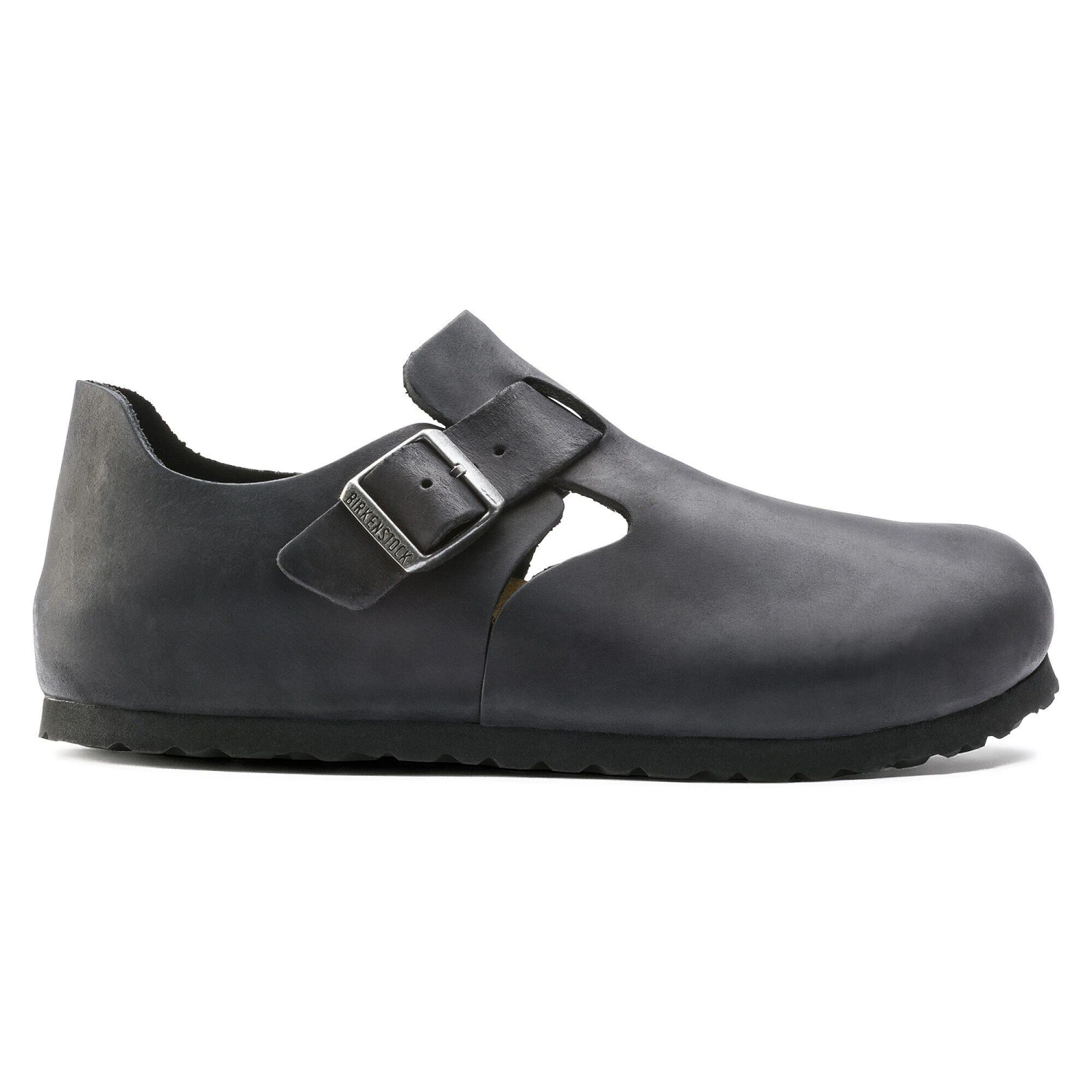 Birkenstock London Oiled Leather Black 3 Birkenstock London Oiled Leather Black - Image 3
