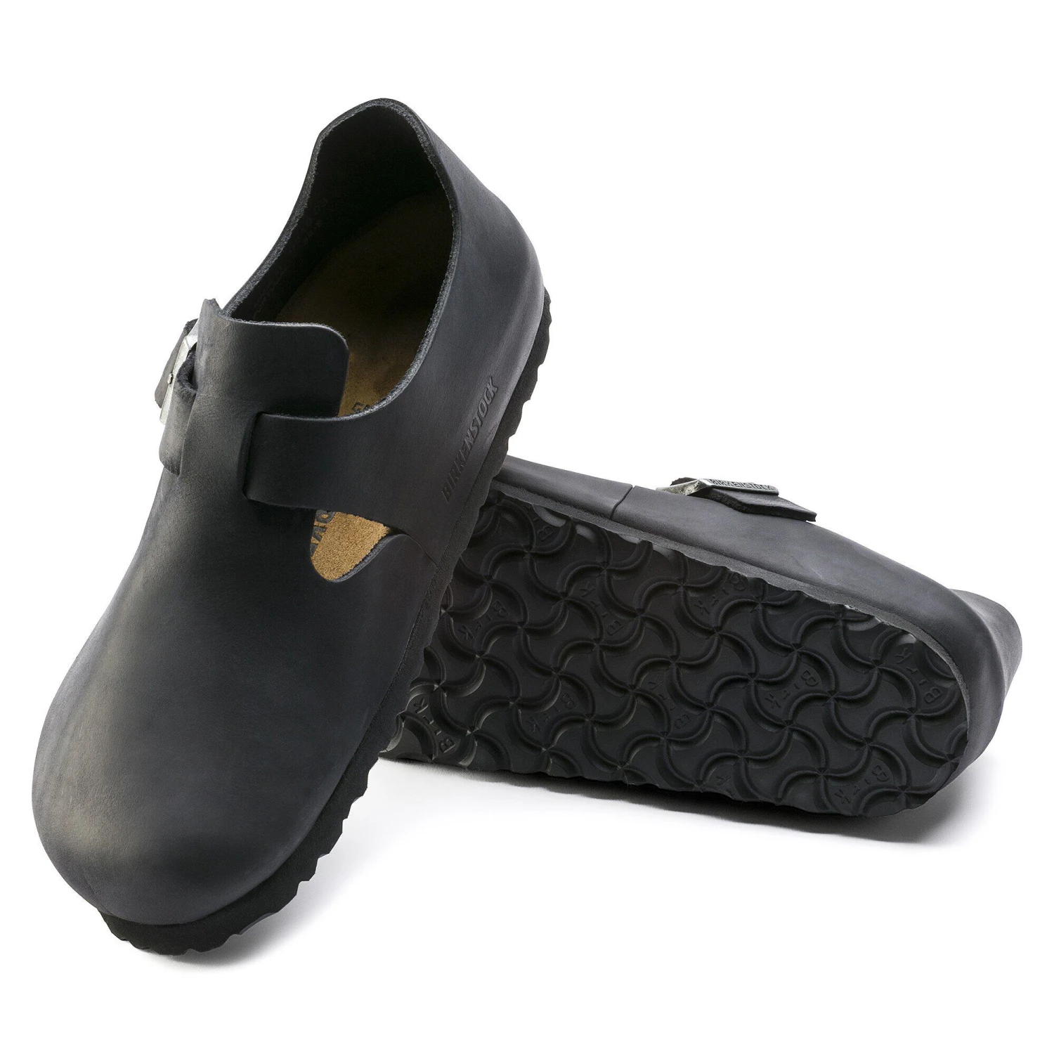 Birkenstock London Oiled Leather Black 8 Birkenstock London Oiled Leather Black - Image 8
