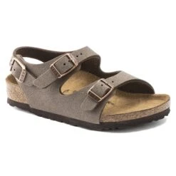 Birkenstock Roma Kids Birkibuc Mocha