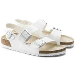 Birkenstock Milano Birko-Flor White 12 Birkenstock Milano Birko-Flor White -Birkenstock Sale Store 34733 pair