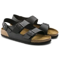Birkenstock Milano Birko-Flor Black 17 Birkenstock Milano Birko-Flor Black -Birkenstock Sale Store 34793 pair