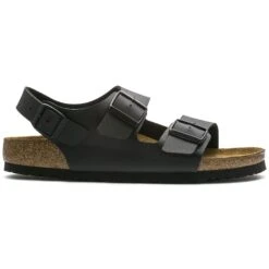 Birkenstock Milano Birko-Flor Black 11 Birkenstock Milano Birko-Flor Black -Birkenstock Sale Store 34793 side