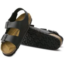Birkenstock Milano Birko-Flor Black 13 Birkenstock Milano Birko-Flor Black -Birkenstock Sale Store 34793 sole