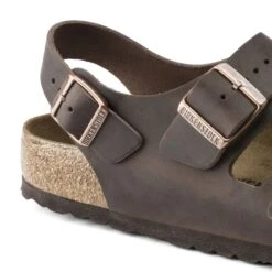 Birkenstock Milano Oiled Leather Habana -Birkenstock Sale Store 34871 detail 1