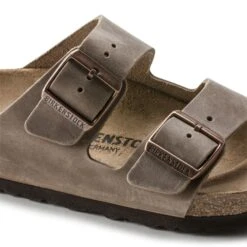 Birkenstock Arizona Oiled Leather Tobacco Brown -Birkenstock Sale Store 352203 detail 1