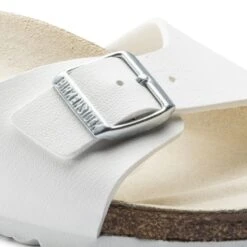 Birkenstock Madrid Birko-Flor White -Birkenstock Sale Store 40731 detail 1