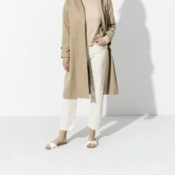 Birkenstock Madrid Birko-Flor White -Birkenstock Sale Store 40733 detail 5