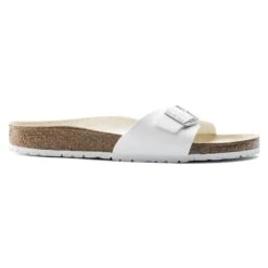 Birkenstock Madrid Birko-Flor White -Birkenstock Sale Store 40733 side