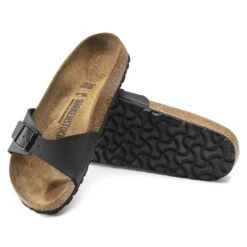 Birkenstock Madrid Birko-Flor Black -Birkenstock Sale Store 40793 sole