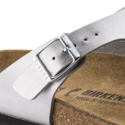 Birkenstock Gizeh Birko-Flor Silver 12 Birkenstock Gizeh Birko-Flor Silver -Birkenstock Sale Store 43853 detail 1