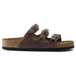 Birkenstock Florida Soft Footbed Oiled Leather Habana -Birkenstock Sale Store 53901 side