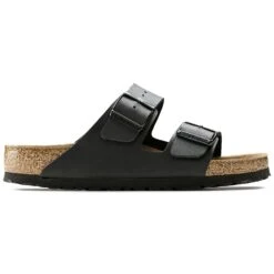 Birkenstock Arizona Soft Footbed Birko-Flor Black -Birkenstock Sale Store 551253 side