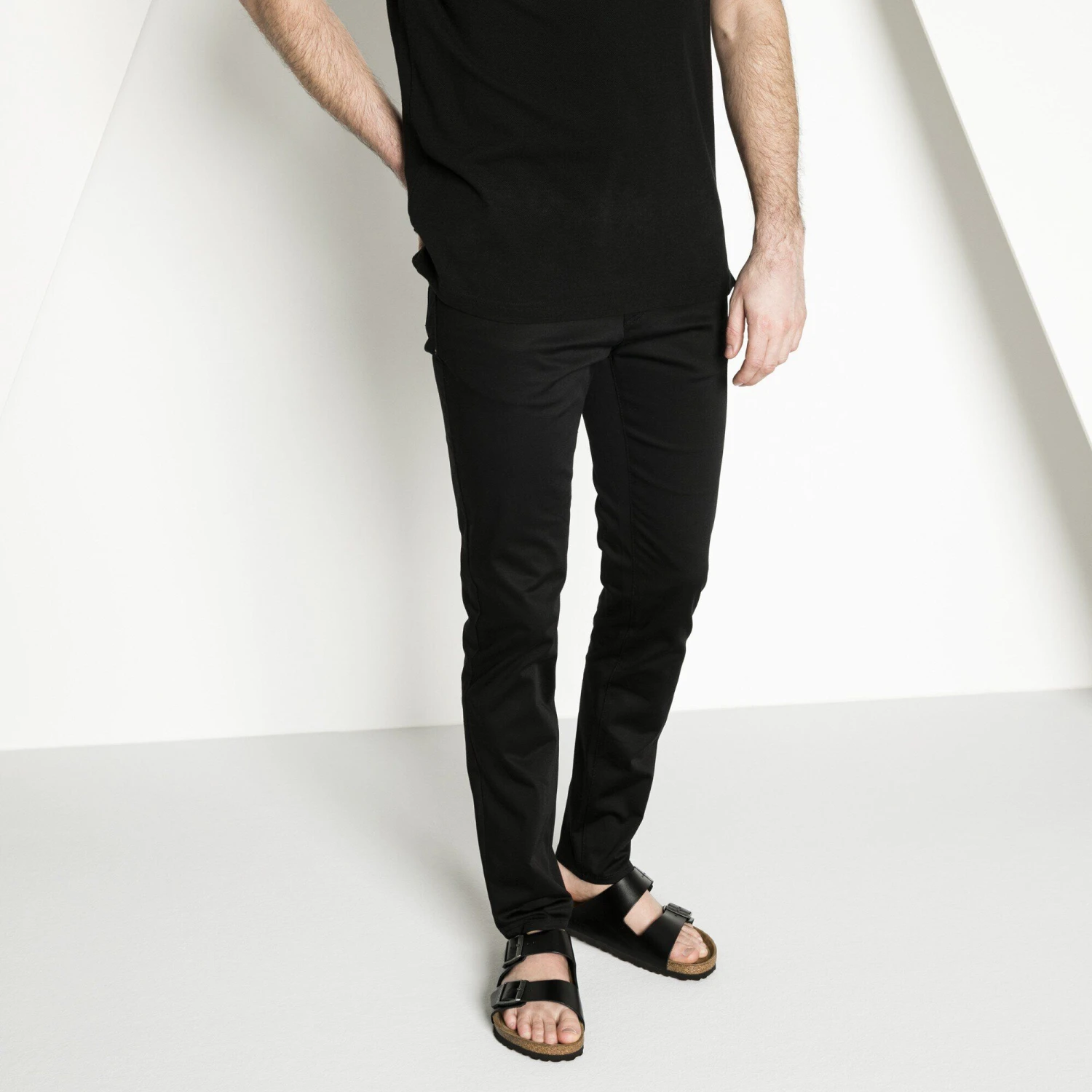 Birkenstock Arizona Soft Footbed Smooth Leather Amalfi Black 8 Birkenstock Arizona Soft Footbed Smooth Leather Amalfi Black - Image 8