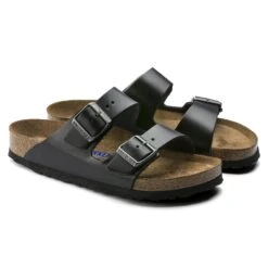 Birkenstock Arizona Soft Footbed Smooth Leather Amalfi Black 12 Birkenstock Arizona Soft Footbed Smooth Leather Amalfi Black -Birkenstock Sale Store 552331 pair