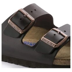 Birkenstock Arizona Soft Footbed Smooth Leather Amalfi Testa Di Moro -Birkenstock Sale Store 552341 detail 1