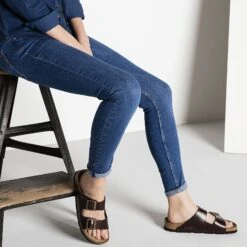 Birkenstock Arizona Soft Footbed Smooth Leather Amalfi Testa Di Moro -Birkenstock Sale Store 552341 f look f