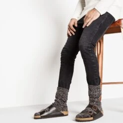 Birkenstock Arizona Soft Footbed Smooth Leather Amalfi Testa Di Moro -Birkenstock Sale Store 552341 f look m