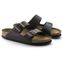 Birkenstock Arizona Soft Footbed Smooth Leather Amalfi Testa Di Moro -Birkenstock Sale Store 552341 pair