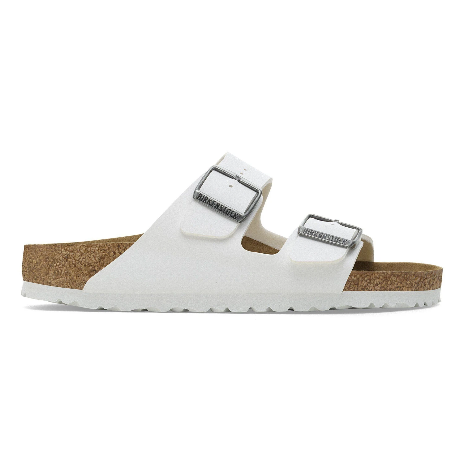 Birkenstock Arizona Birko-Flor White 3 Birkenstock Arizona Birko-Flor White - Image 3