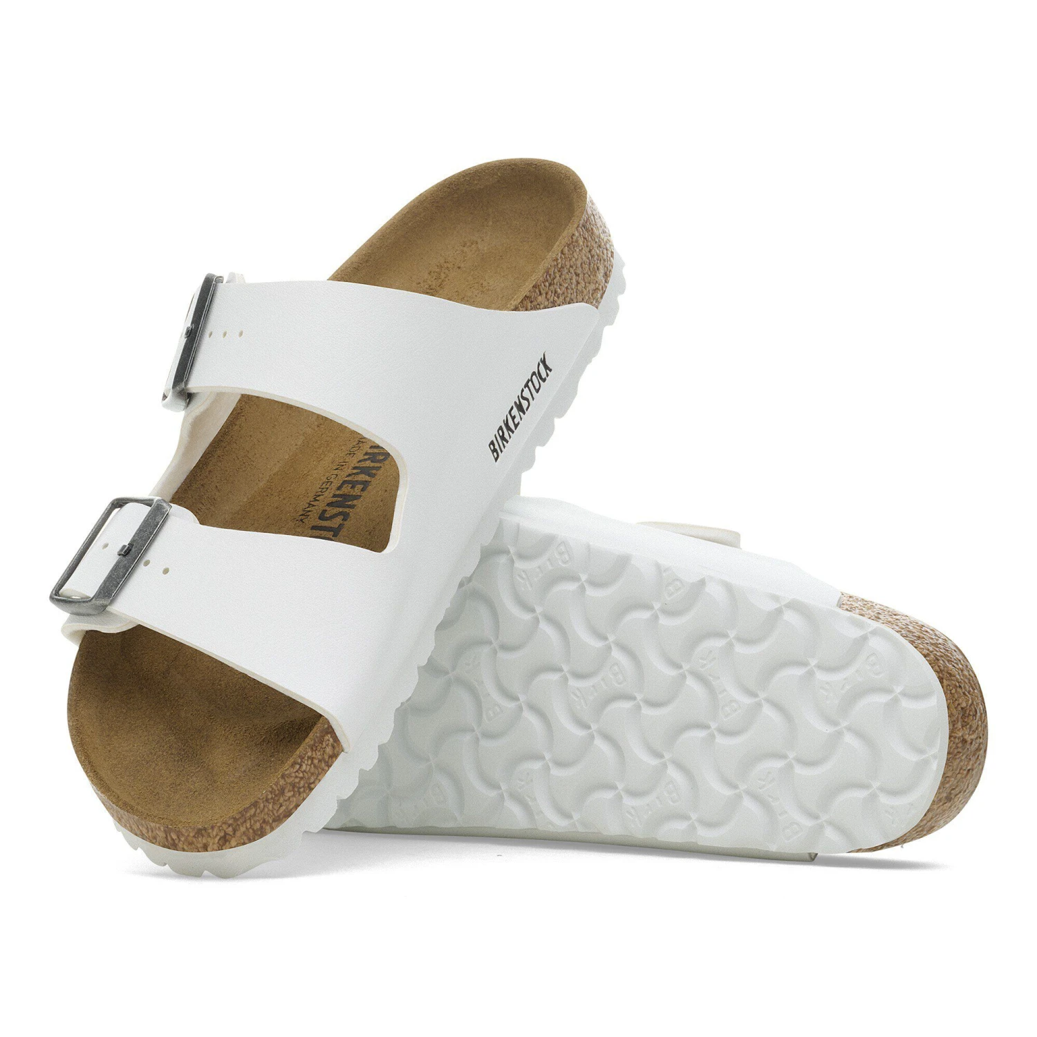 Birkenstock Arizona Birko-Flor White 5 Birkenstock Arizona Birko-Flor White - Image 5