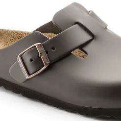 Birkenstock Boston Leather Dark Brown 14 Birkenstock Boston Leather Dark Brown -Birkenstock Sale Store 60103 detail 1