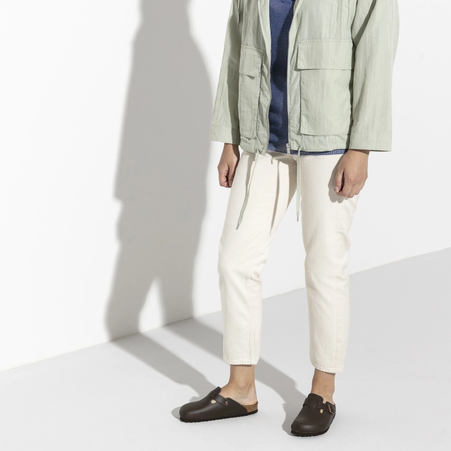 Birkenstock Boston Leather Dark Brown 7 Birkenstock Boston Leather Dark Brown - Image 7