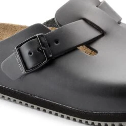 Birkenstock Boston Super Grip Leather Black 10 Birkenstock Boston Super Grip Leather Black -Birkenstock Sale Store 60196 detail 1