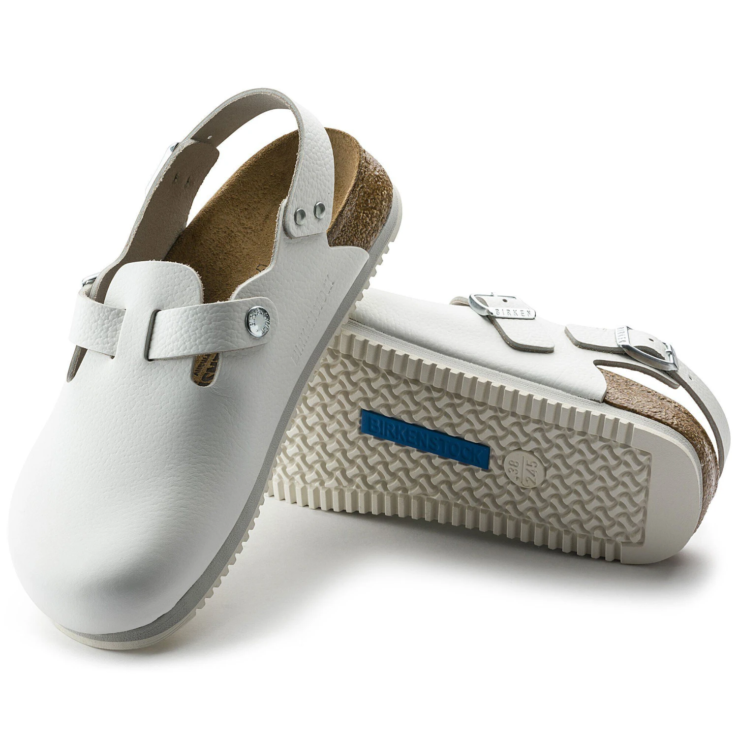 Birkenstock Tokio Super Grip Leather White 6 Birkenstock Tokio Super Grip Leather White - Image 6
